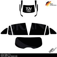 Tönungsfolie passgenau für - Renault Clio...