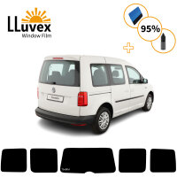 Tönungsfolie - VW Caddy IV (4.Gen) 2014+ mit Heckklappe